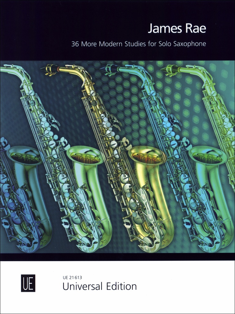 36 More Modern Studies for Solo Saxophone