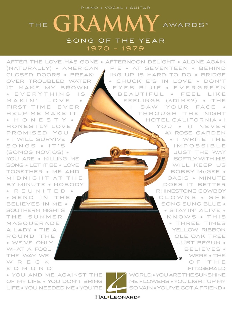 The Grammy Awards: Song of the Year 1970-1979