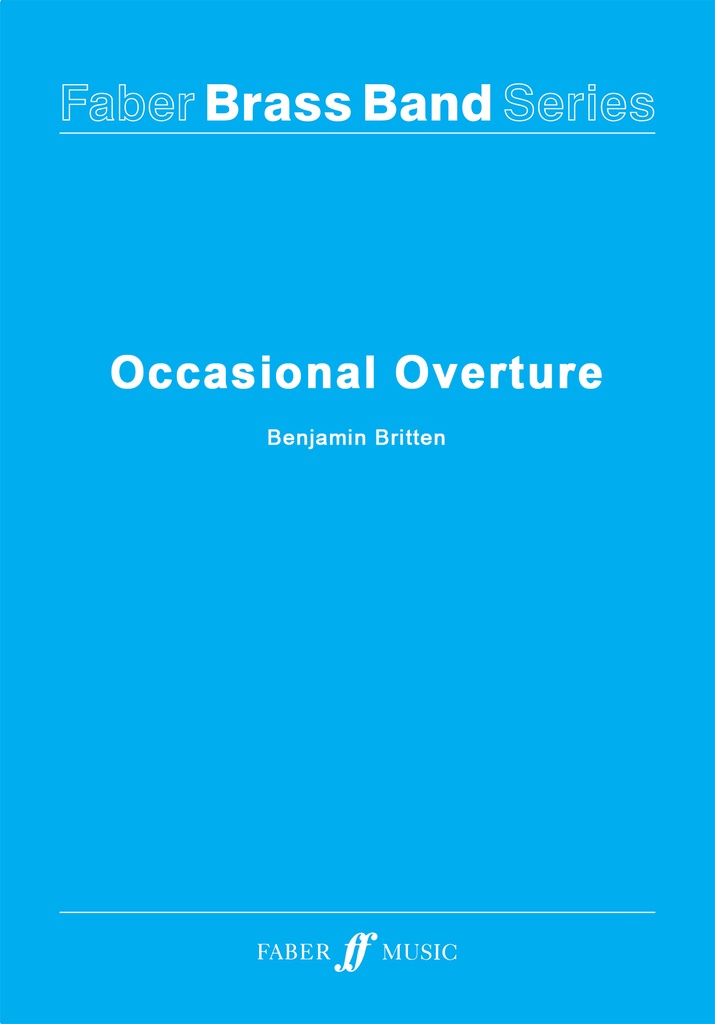 Occasional Overture (Score and parts)