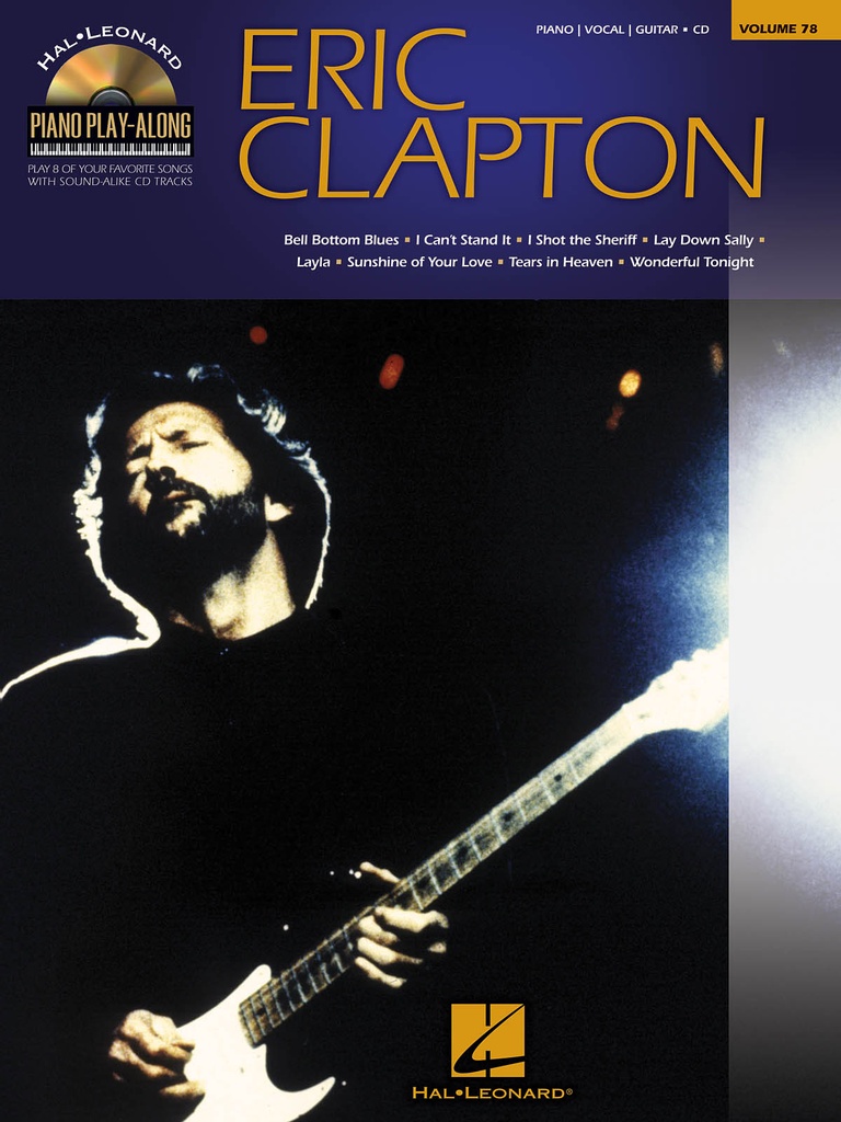 Piano Play-Along - Vol.78: Eric Clapton