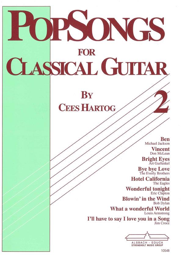 Popsongs for Classical Guitar - Book 2