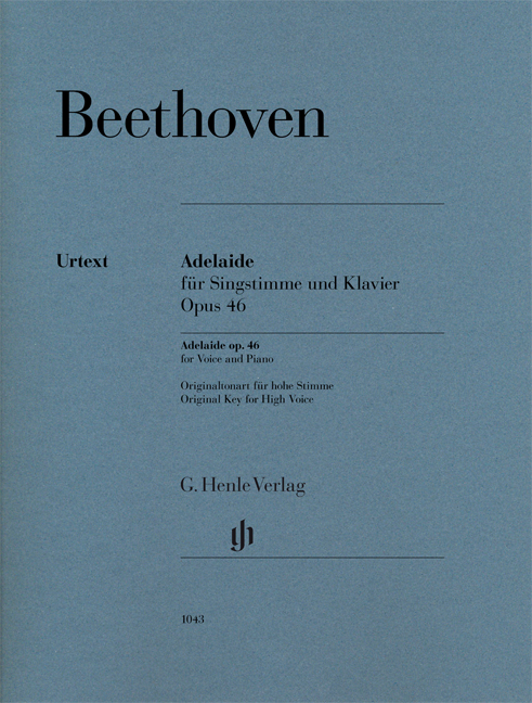 Adelaide, Op.46 (High voice)