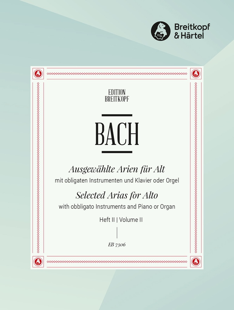 Selected Arias for Alto - Vol.2