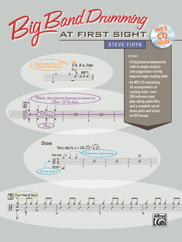 Big Band Drumming at First Sight (With CD)