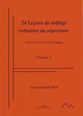 24 Leçons de Solfège Extraites du Répertoire en clés de Sol et Fa Mélangées (Solfège - Vol. 4)