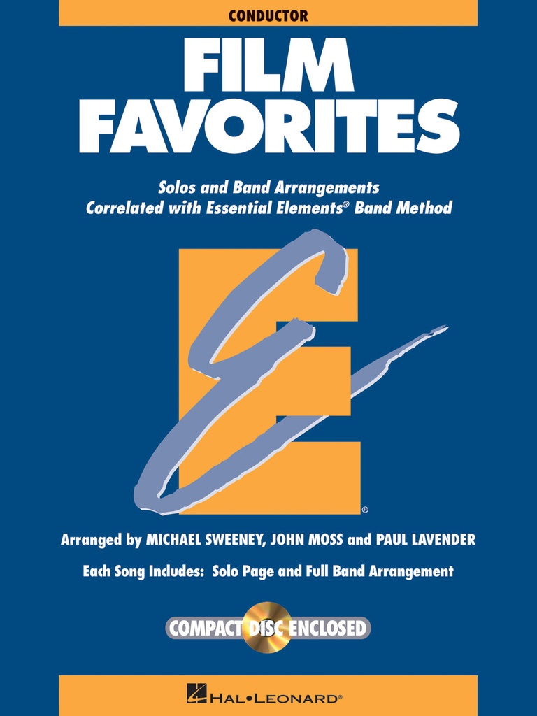 Essential Elements: Film Favorites (Conductor Score)