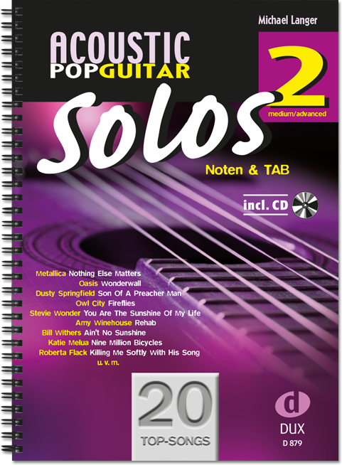 Acoustic Pop Guitar Solos - Vol.2