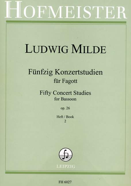 50 Konzertstudien (Concert studies), Op.26 - Vol.2