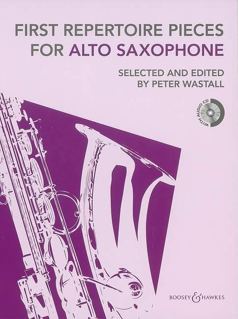 First repertoire pieces for alto sax.