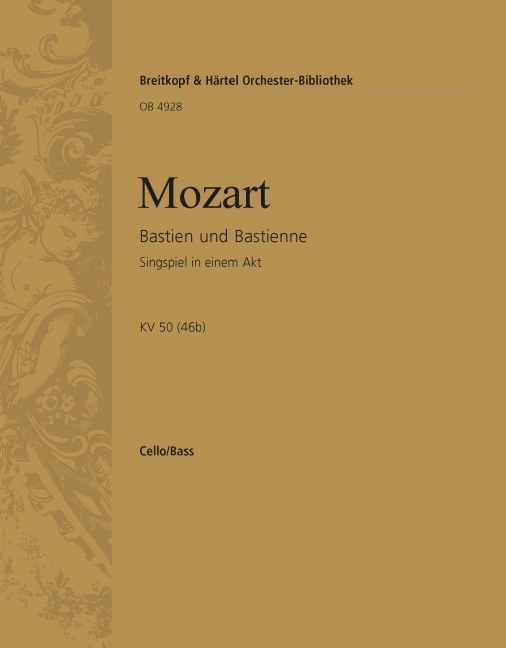 Bastien und Bastienne, KV.50 (46b) (Cello/double bass)