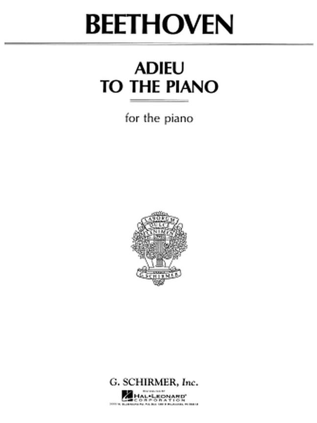 Adieu to the Piano