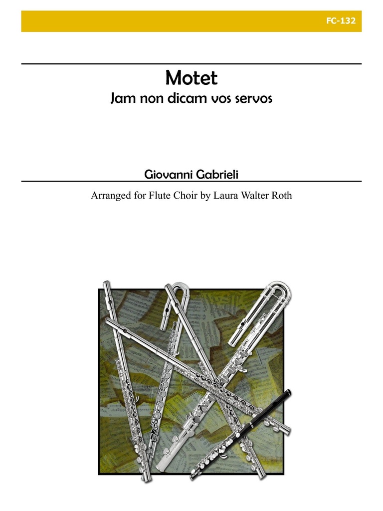 Motet: Jam Non Dicam  (Score & parts)