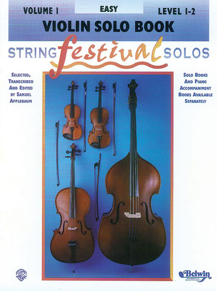 String Festival Solos - 1 (Violin solo book)