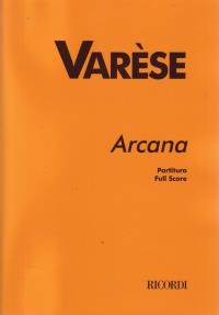 Arcana per Orchestra (Score)