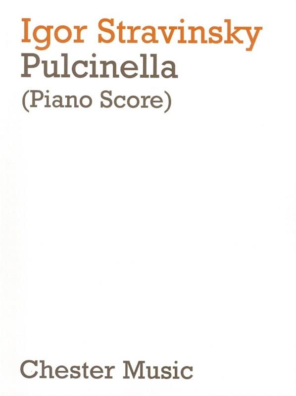 Pulcinella, Ballet with voices after music by Pergolesi