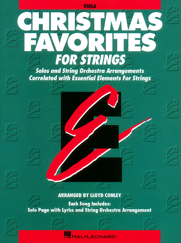 Essential Elements Christmas Favorites for Strings (Viola)