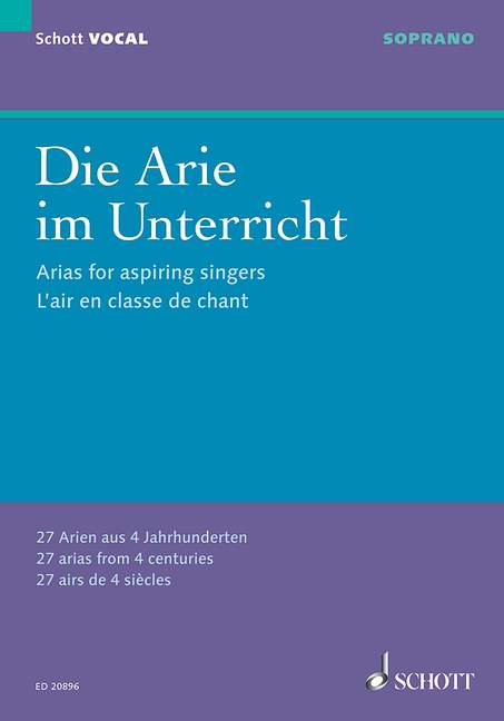 Arie im Unterricht  (soprano)