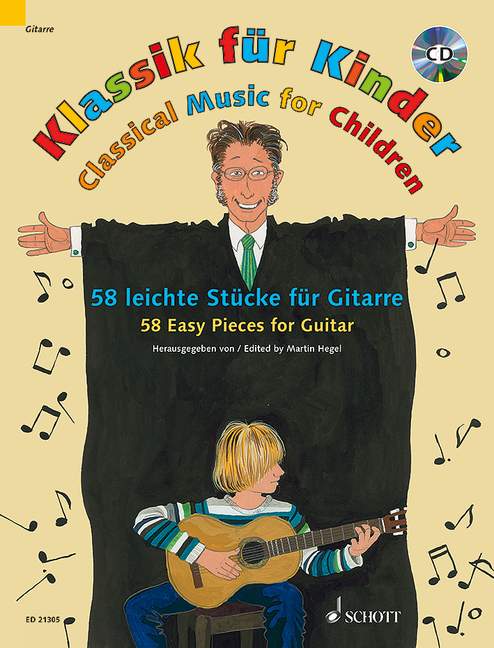 Klassik für Kinder (58 Easy pieces for guitar)