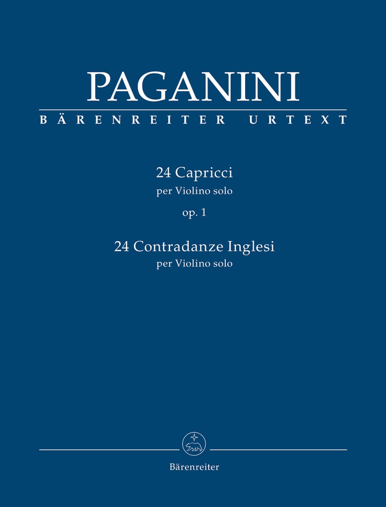 24 Capricci, Op.1 + 24 Contradanze Inglesi
