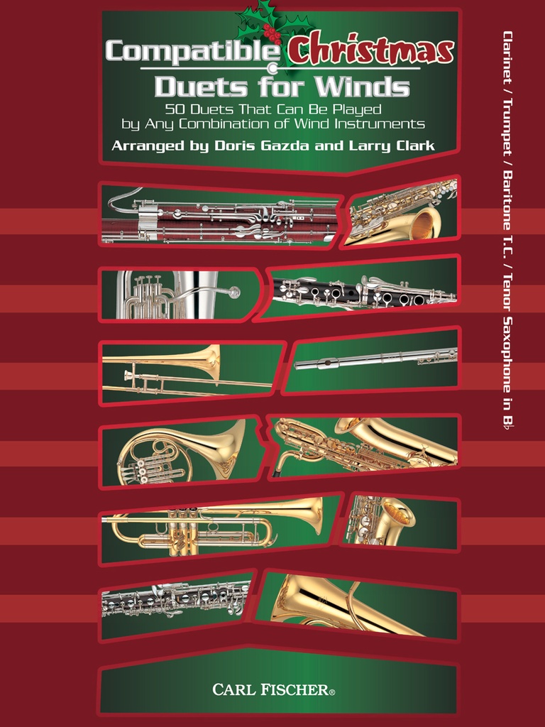 Compatible Christmas Duets for Winds (Bb instruments)