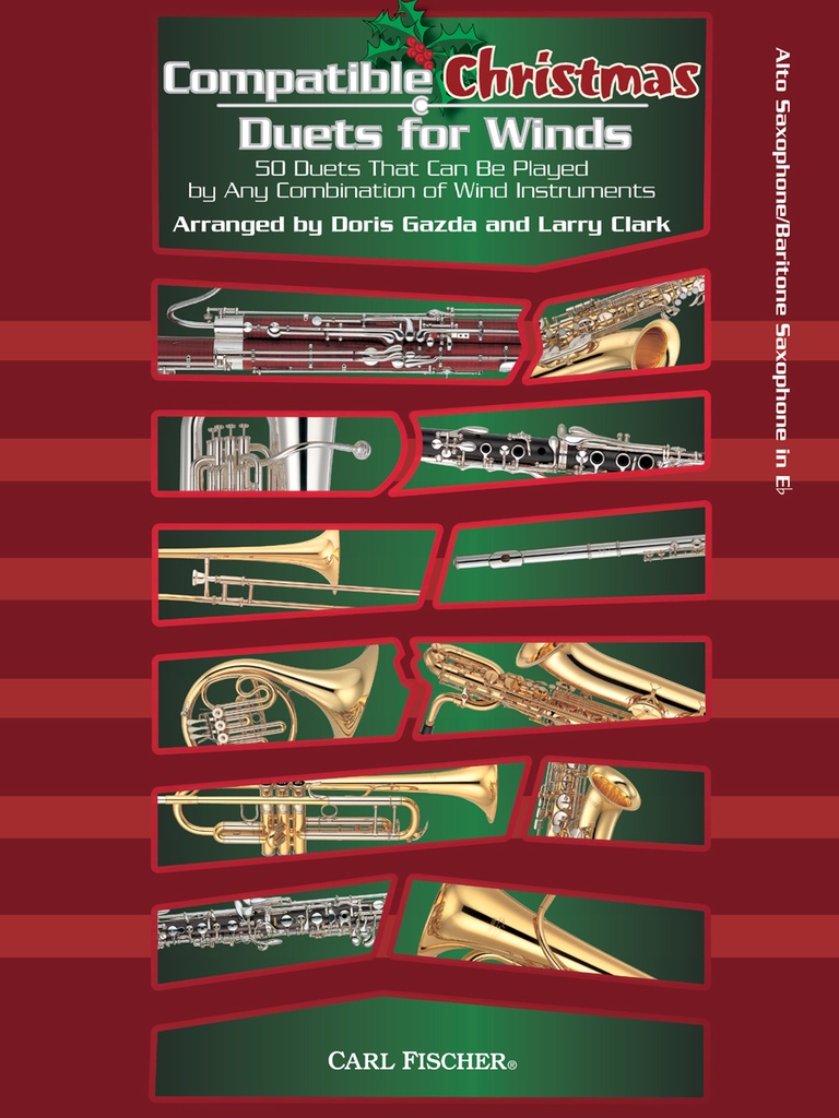 Compatible Christmas Duets for Winds (Eb treble clef)