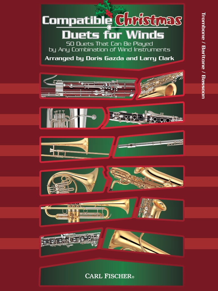 Compatible Christmas Duets for Winds (Trombone,bassoon)