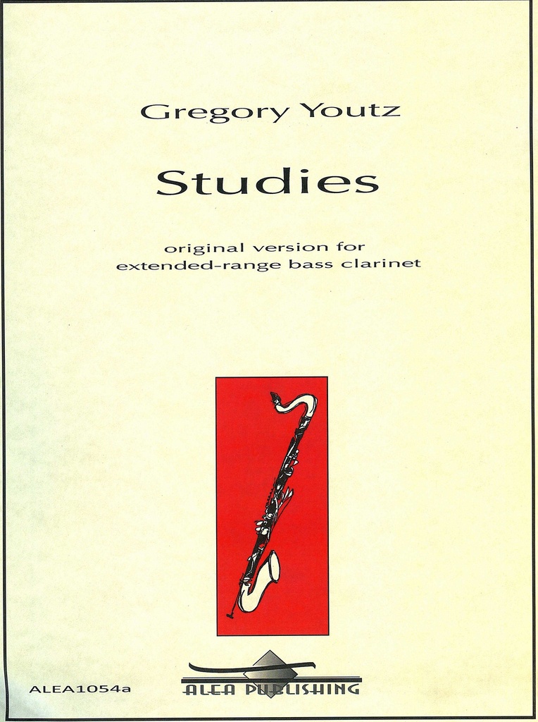 Studies for Bass Clarinet