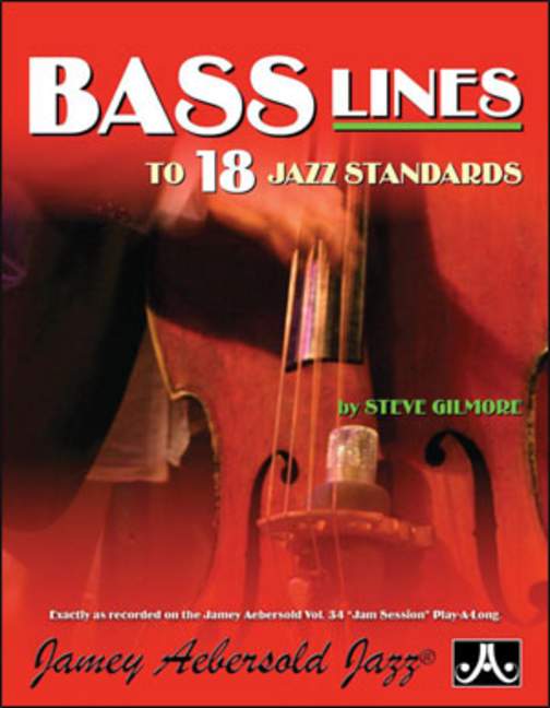 Bass Lines from Vol.34 (Jam Session) - Play-along (Transcr.)