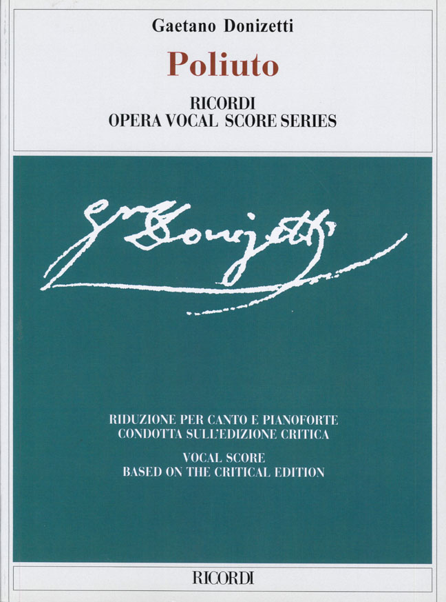 Poliuto (Vocal score)