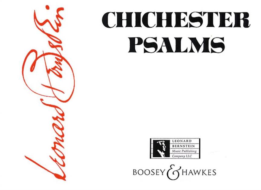 Chichester Psalms (Full score - reduced version)