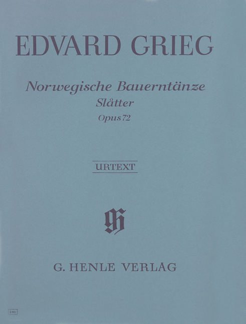 Norwegische Bauerntänze, Op.72 (Slätter)