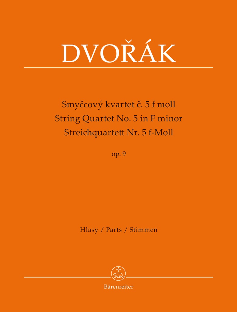 String Quartet No.5 in F minor, Op.9 (Set of parts)