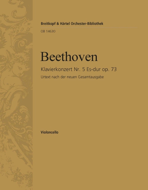 Piano Concerto No.5 in Eb major, Op.73 (Cello)