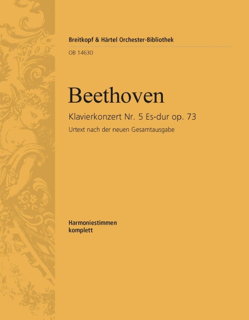 Piano Concerto No.5 in Eb major, Op.73 (Wind parts)