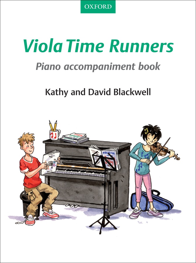 Viola Time Runners (Piano accompaniment)