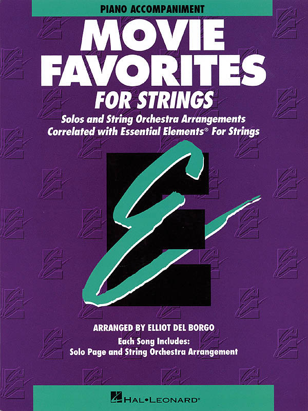 Essential Elements - Movie Favorites for Strings (Piano)