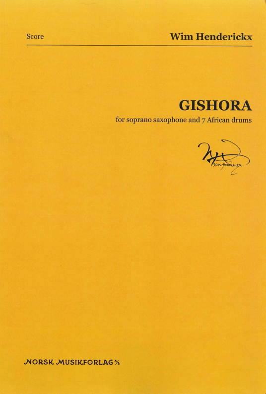 Gishora (Soprano saxophone and 7 african drums)