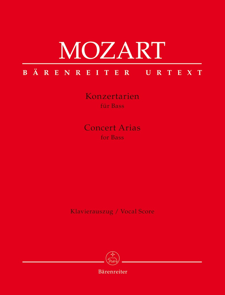 Concert Arias for Bass