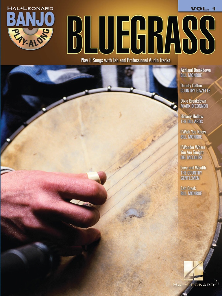 Banjo Play-along – Vol.1: Bluegrass