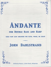 Andante for Double bass and Harp