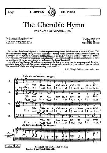 The Cherubic Hymn