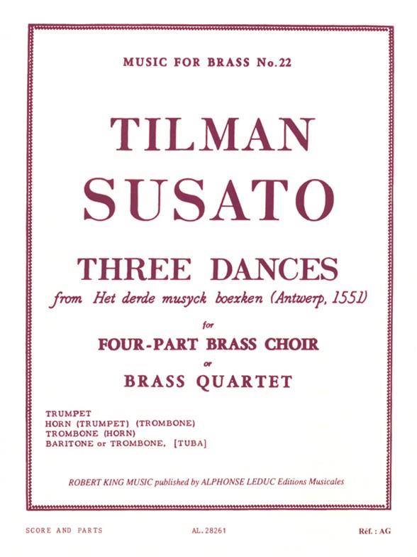 3 Danses for Brass Quartet