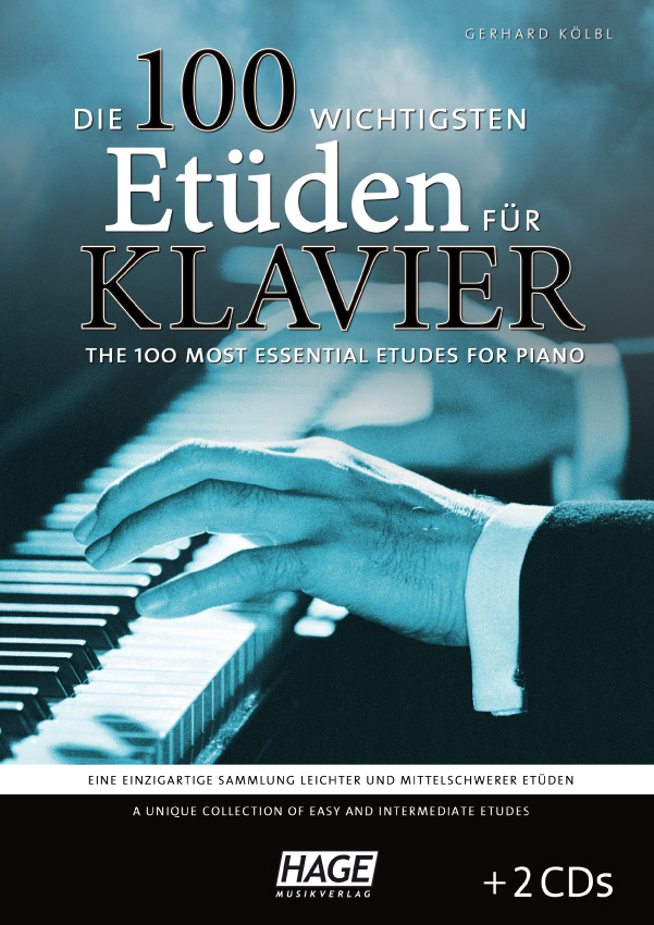 Die 100 wichtigsten Etüden für Klavier (Mit 2 CD's)