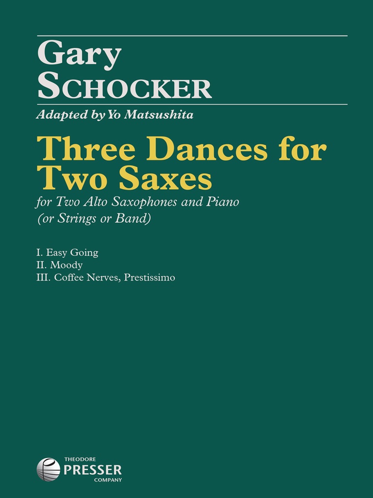 3 Dances for 2 Saxes