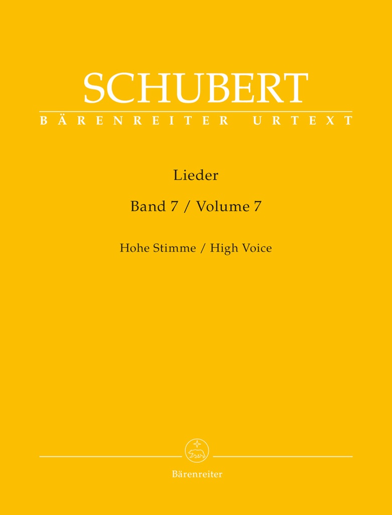 Lieder - Vol.7  (High Voice)