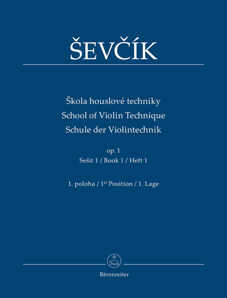 School of Violin Technique, Op.1 - Vol.1