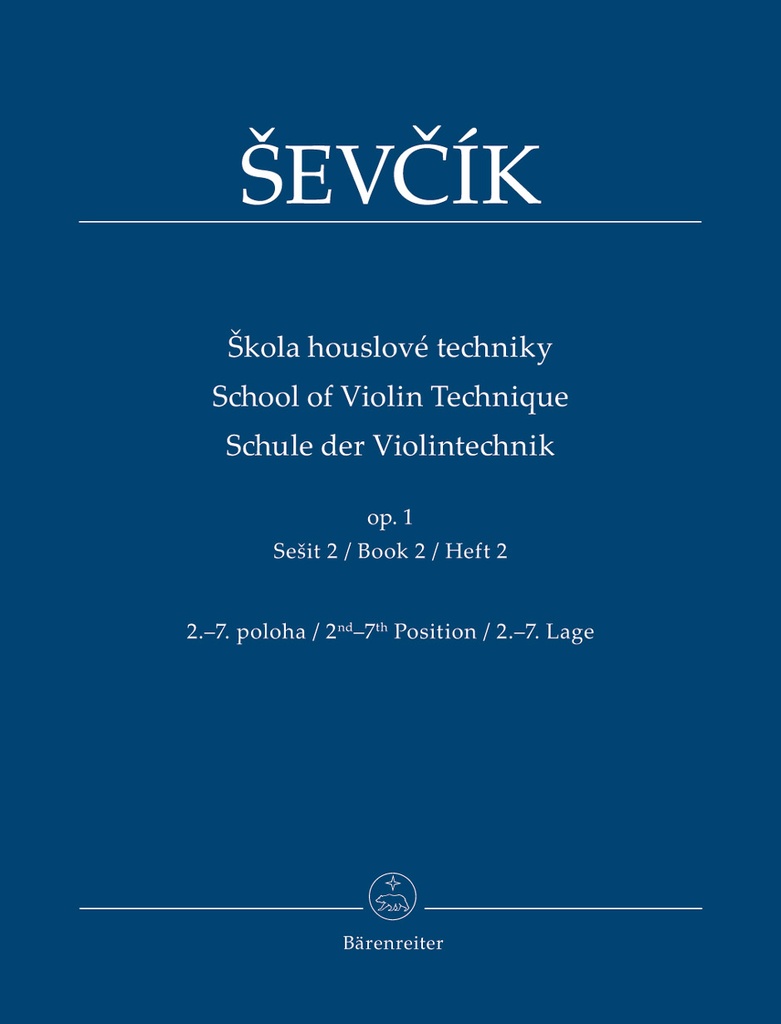 School of Violin Technique, Op.1 - Vol.2