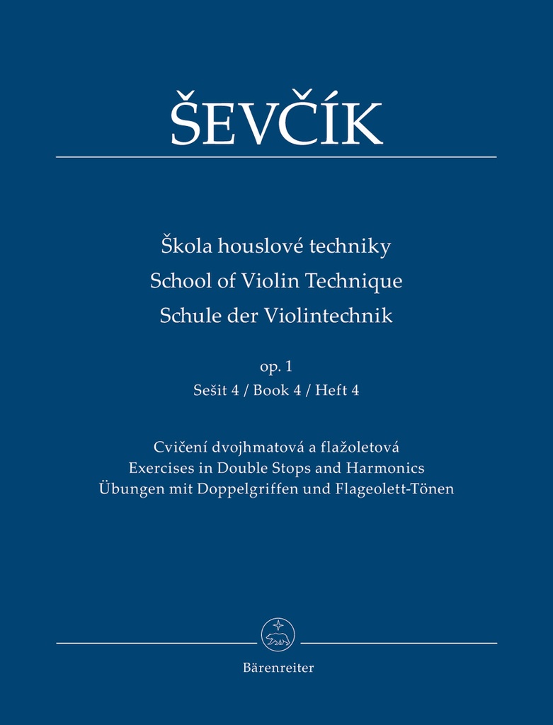 School of Violin Technique, Op.1 - Vol.4