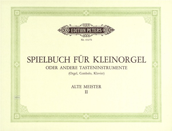 Spielbuch für Kleinorgel oder andere Tasteninstrumente - 2