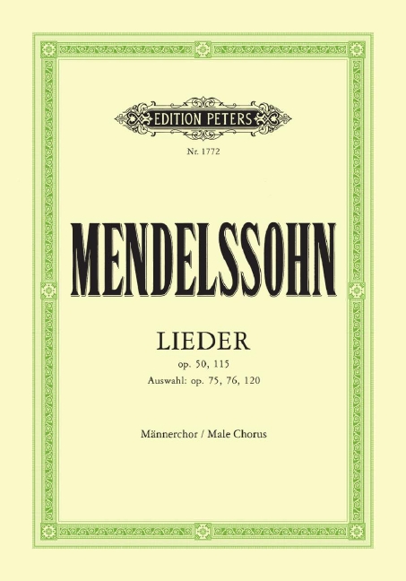 Lieder für Männerchor